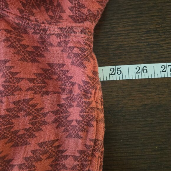 Ryan Michael Aztec Print shirt XXL N7192503 - Picture 7 of 7
